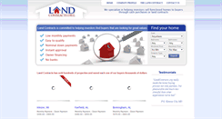 Desktop Screenshot of landcontracts.org